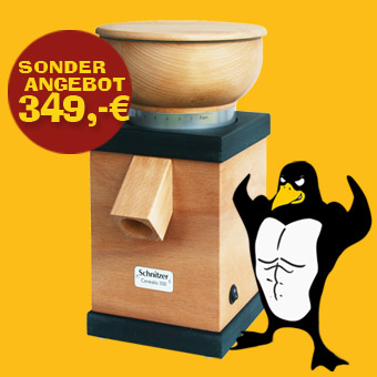 Getreidemühle Schnitzer Cerealo 200 Sonderangebot Getreidemühle Schnitzer Cerealo 200 - Sonderpreis
