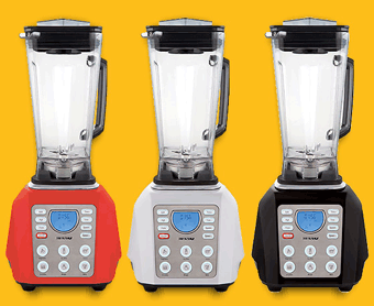 Mixer Bianco Forte in rot, weiß und schwarz Mixer Bianco Forte in rot, weiß und schwarz