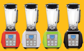 Mixer Bianco Forte in rot, weiß, grün und schwarz Mixer Bianco Forte in rot, weiß, grün und schwarz