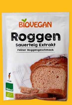 Roggen Sauerteig Extrakt, 30 g von Biovegan, Bioland