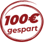 100 EUR sparen