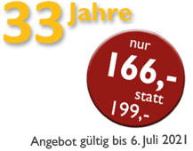 Sonderangebot 33 Jahre Getreidemühlen-Handel Sonderangebot 33 Jahre Getreidemühlen-Handel