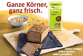 Brotbackmischung Captain Seed GrainLovers von Mockbake