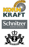 Handgetreidemühlen von Kornkraft, Schnitzer, Komo und Zassenhaus