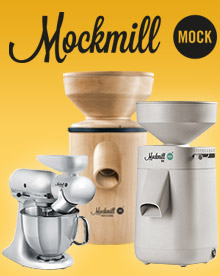 Mockmill: Mockmill-Vorsatz für KitchenAid, Mockmill 100 Getreidemühlen von Wolfgang Mock