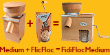 Komo Fidibus Medium + Komo FlicFloc = FidiFloc Medium