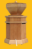 Rückansicht Komo Getreidemühle PK 1 Rückansicht Komo Getreidemühle PK 1