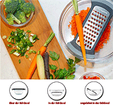 Microplane Bowl Grater die praktische Schüsselreibe