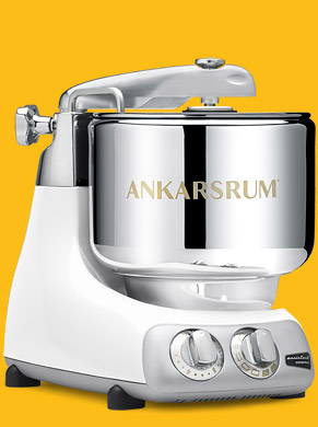 Ankarsrum - Assistent Original - Glossy White - Weiß glänzend