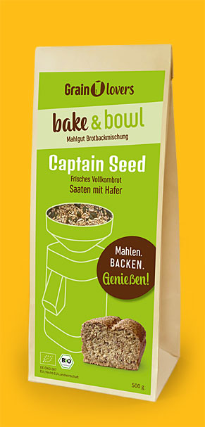 Brotbackmischung Captain Seed 500g