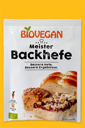 Meister Bio Backhefe, Biovegan