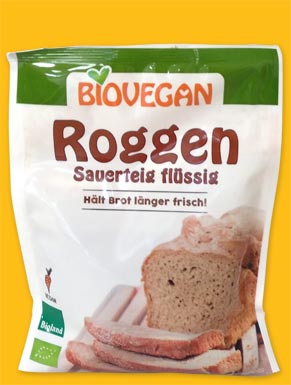 Roggen Sauerteig flüssig, 150 g von Biovegan, bio