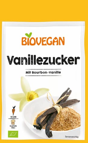 Bio Vanillezucker, Biovegan