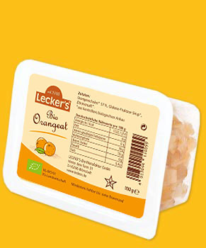 Lecker's Bio Orangeat, 100 g 