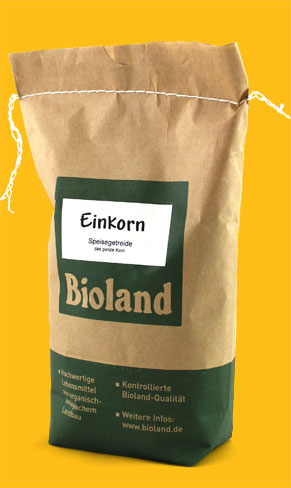 Einkorn, Bioland, 1 kg aus kontrolliert biologischem Anbau