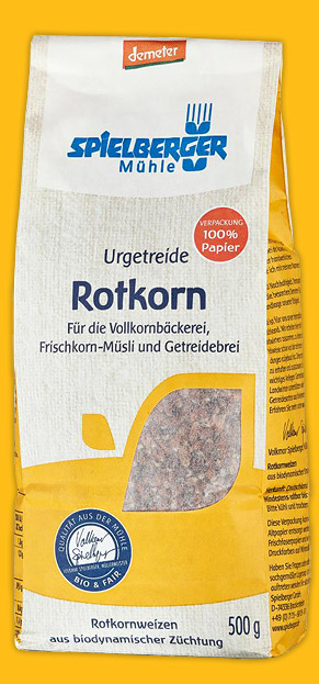 Rotkorn, Demeter, 500g aus kontrolliert biologisch dynamischem Anbau