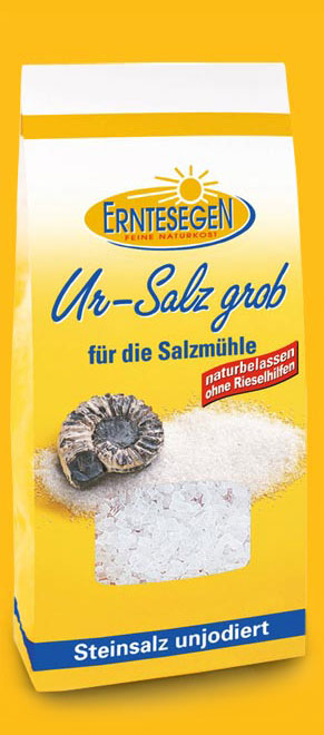 Ur-Salz grob für die Salzmühle, 300g, Erntesegen