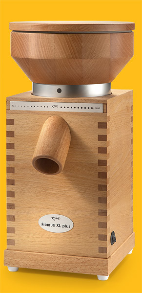 Komo Getreidemühle Fidibus XL PLUS - Profimühle für Dauerbetrieb