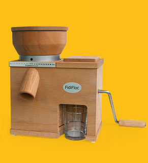 FidiFloc Medium - Getreidemühle und Flockenquetsche vom Komo im Test sehr gut