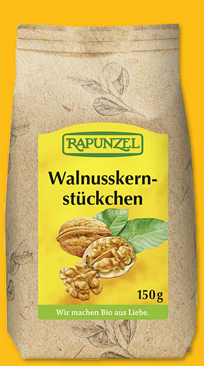 Walnusskernstückchen, 150 g, kontrolliert biologischer Anbau, Rapunzel