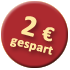 2 EUR sparen