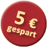 5 EUR sparen