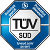 Tüv Süd Prüfsiegel - Zertifikat