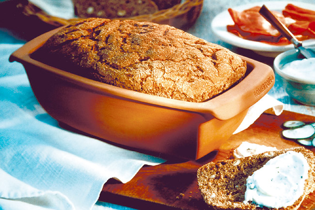 Römertopf Brotbackschale Pane eckig